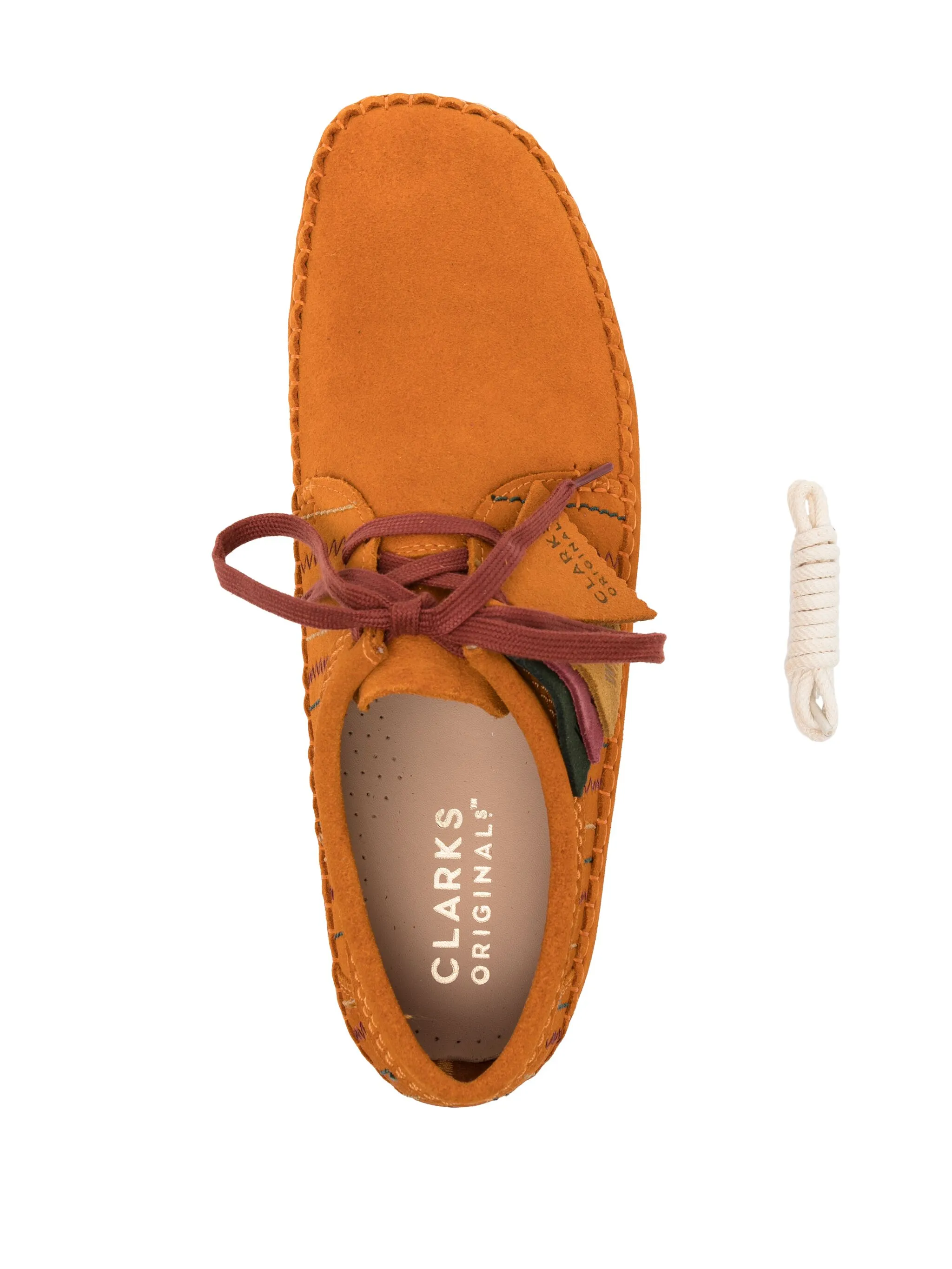 Туфли Weaver на шнуровке Clarks Originals, оранжевый — фото 4