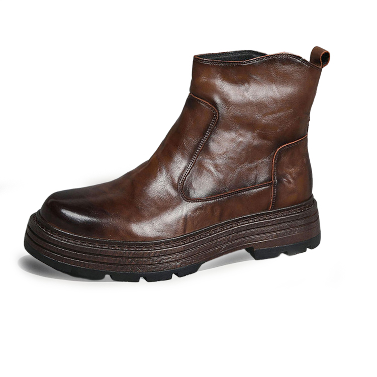 

SENJIALUO Ботильоны мужские коричневые