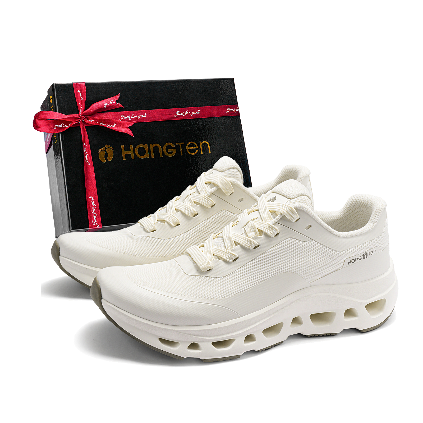 

Низкие кроссовки для бега для мужчин HANG TEN, Black
