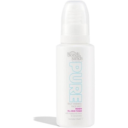 

Bondi Sands Pure Автозагар для лица, обновляющий спрей для лица с гиалуроновой кислотой и формулой керамидов, 70 мл, 2,36 унции