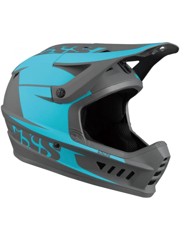 

IXSSportsDivision Велосипедный шлем iXS XACT Evo с полной защитой лица, цвет Lagoon Graphite, размер M/L 57-59 см