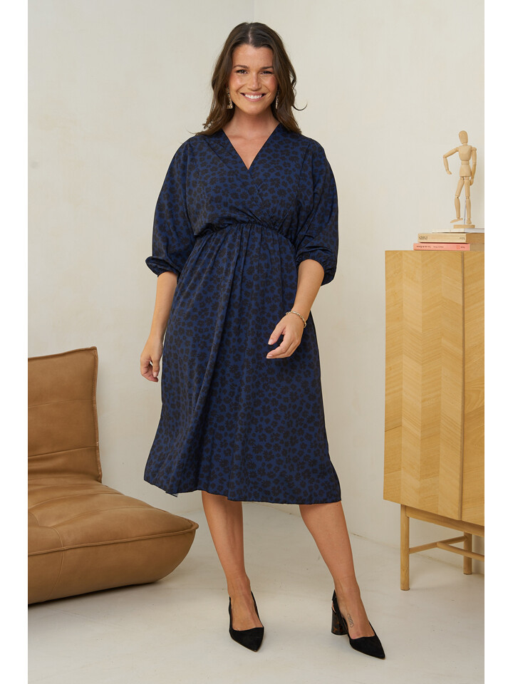 

Платье Curvy Lady, темно-синий