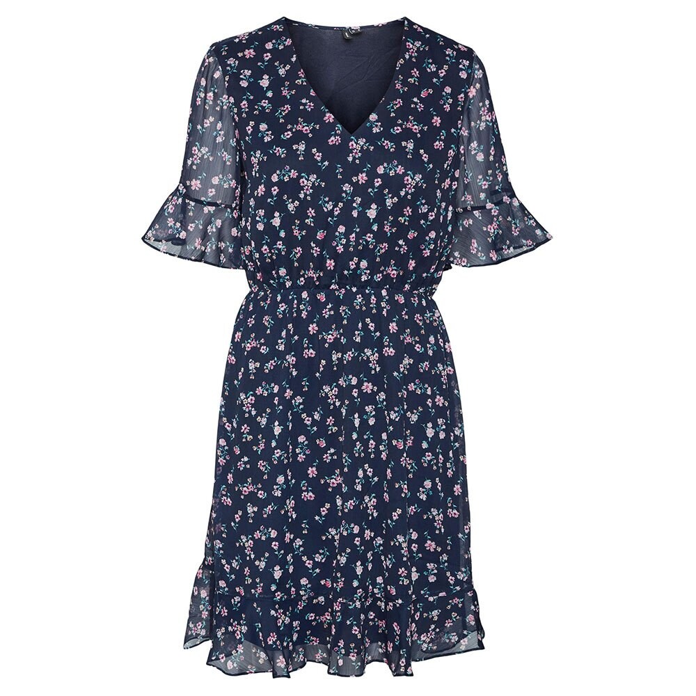

Платье Vero Moda Smilla Short Sleeve Short, Разноцветный
