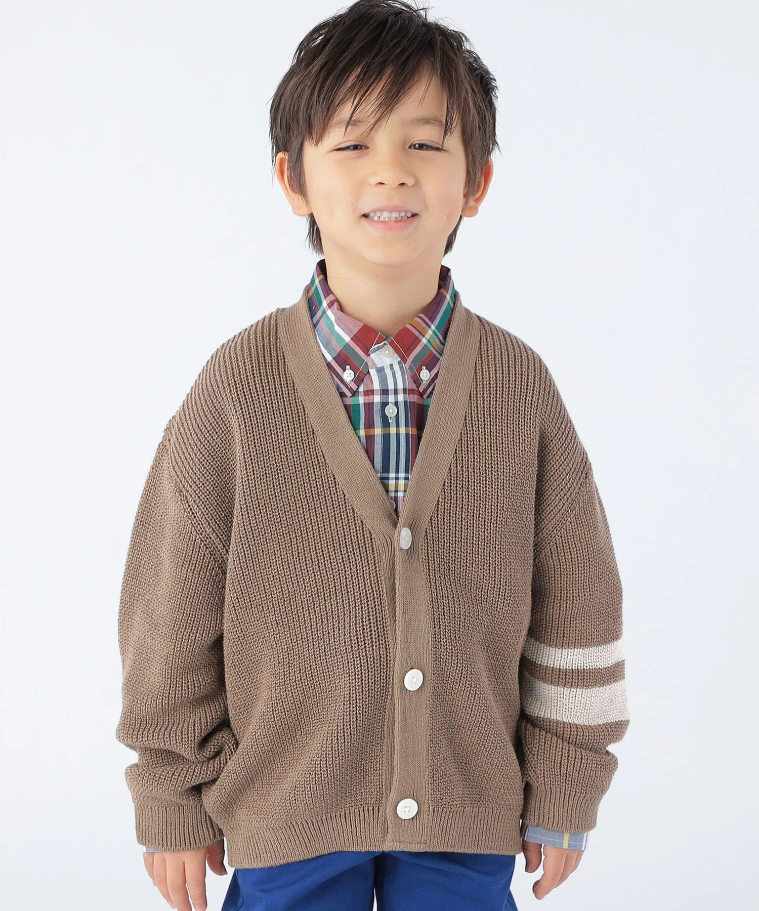 ARCH&LINE: 110~145 см / Хлопковый кардиган Gima SHIPS KIDS, Camel