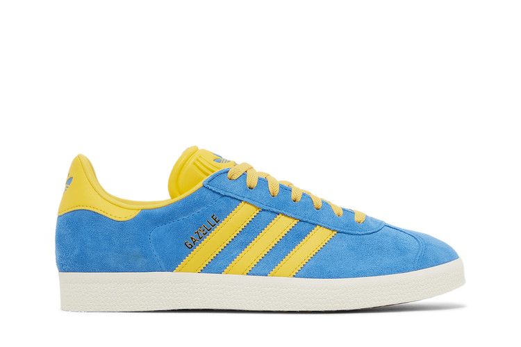 Кроссовки adidas Gazelle 'Blue Bold Gold', синий — фото 2