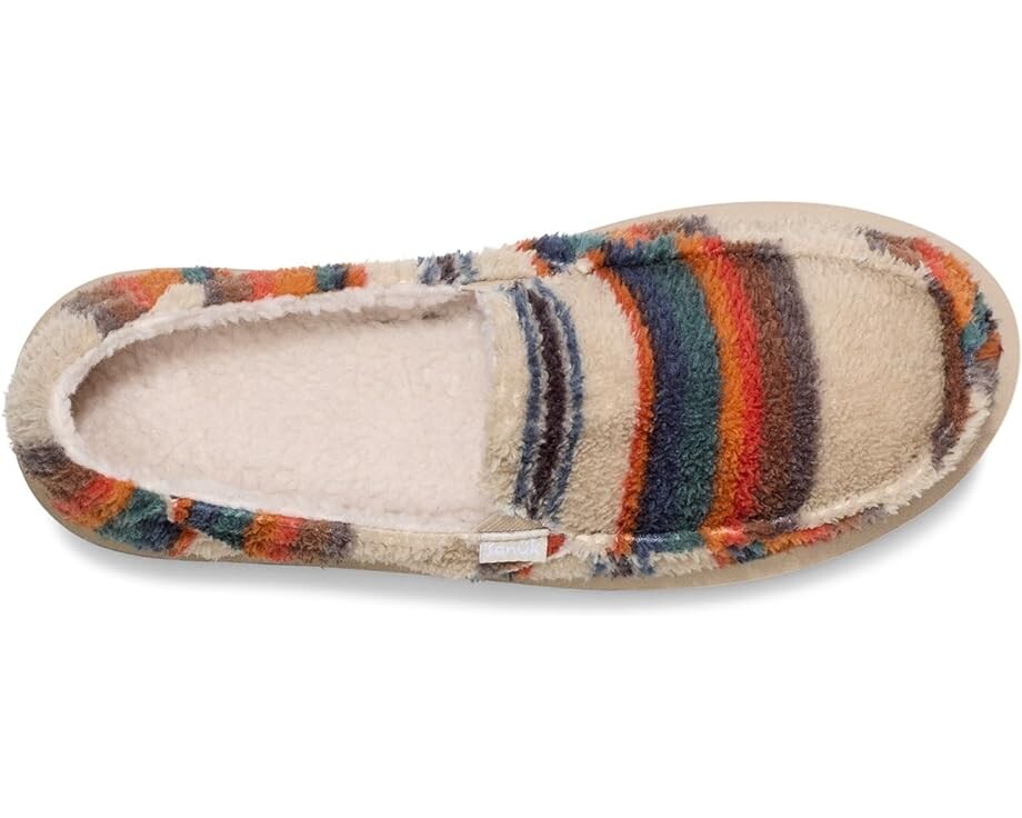 Лоферы Sanuk Donna St Warm Stripe, цвет Light Multi — фото 2