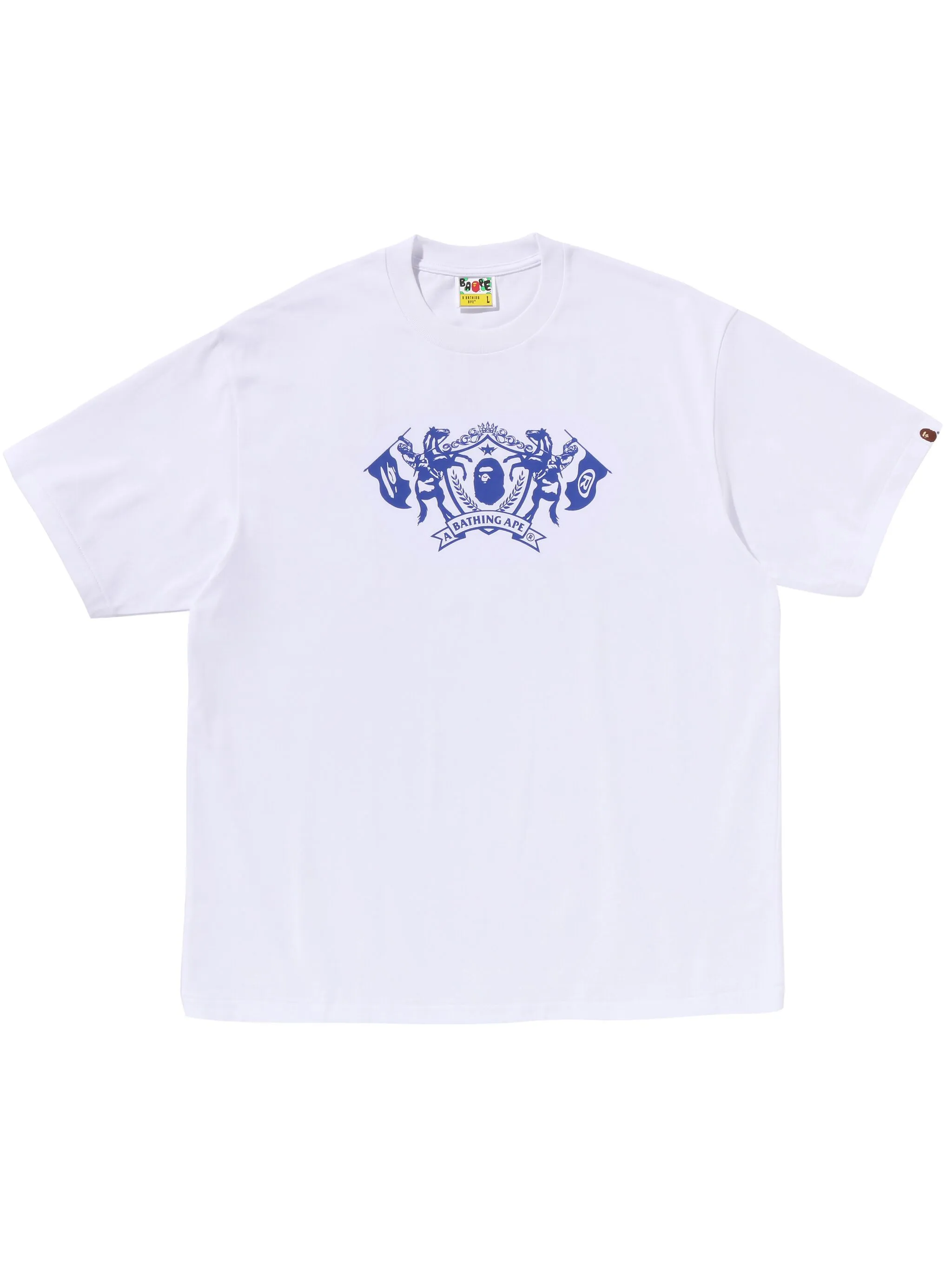 

Футболка с короткими рукавами A Bathing Ape, белый