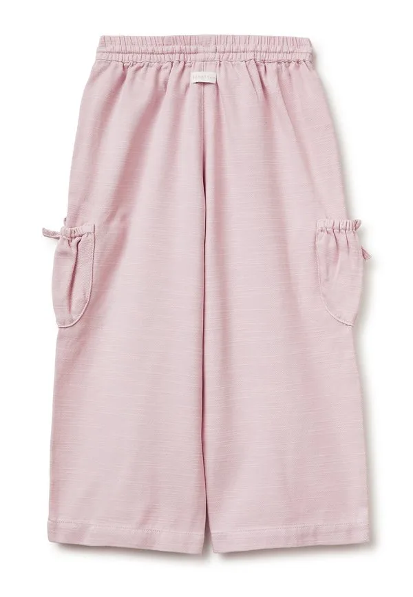 Брюки с широкими штанинами и карманами United Colors Of Benetton, Pink — фото 2