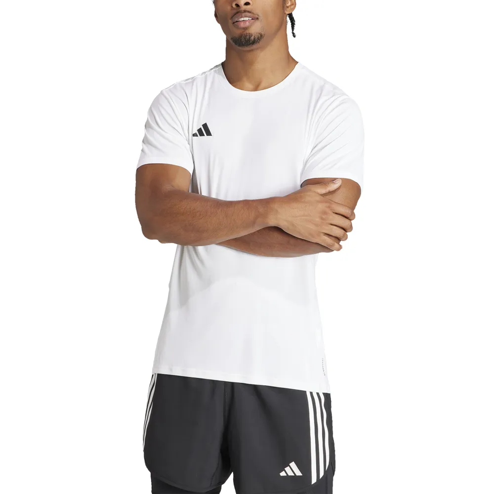 Футболка с коротким рукавом спортивная adidas Adizero Essentials, белый — фото 4