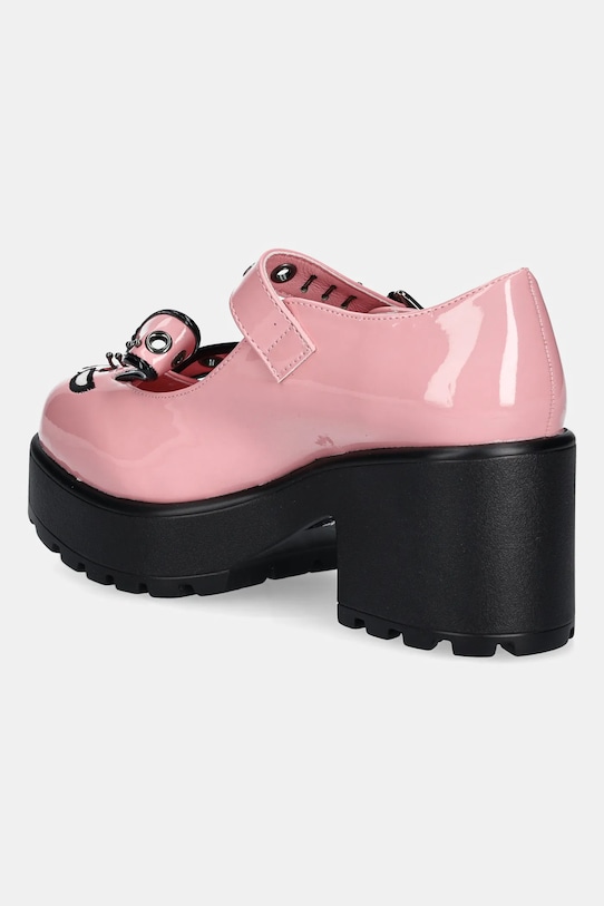 Туфли Tira Pink Mary Janes Death Raver Bunny Koi Footwear, розовый — фото 3