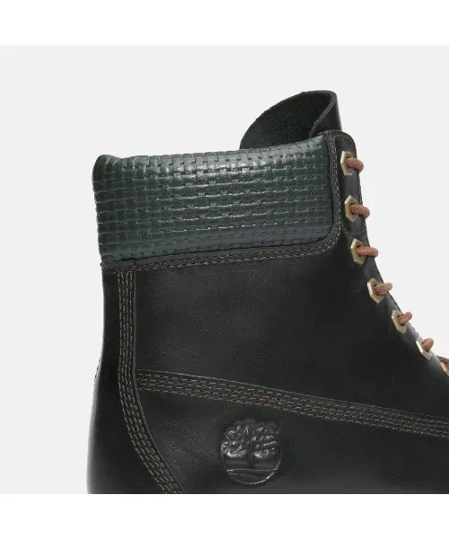 Ботинки Timberland Premium 6-inch Waterproof, темно-зеленые — фото 3