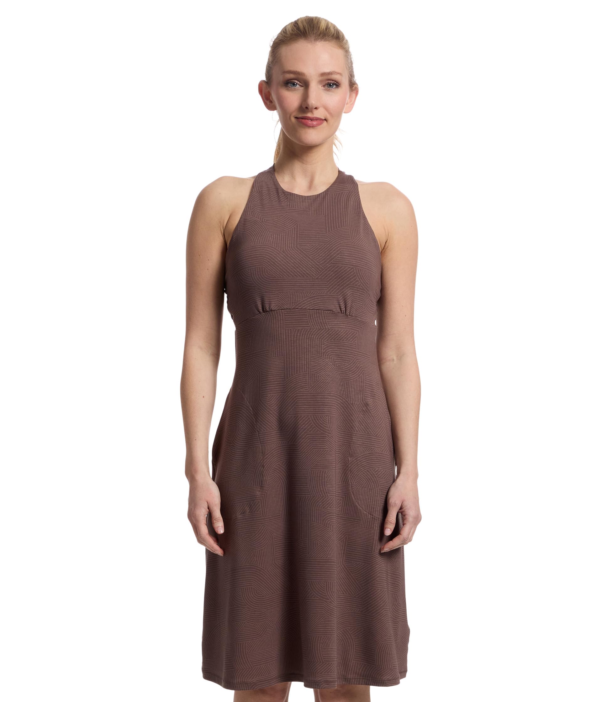 

Платье Prana Jewel Lake Summer Dress, Carob Linea