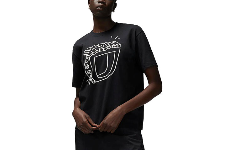 

Женская футболка Jordan, цвет Black