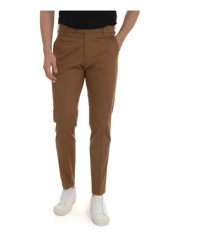 

Брюки чинос с узором в виде плитки Berwick, бежевый