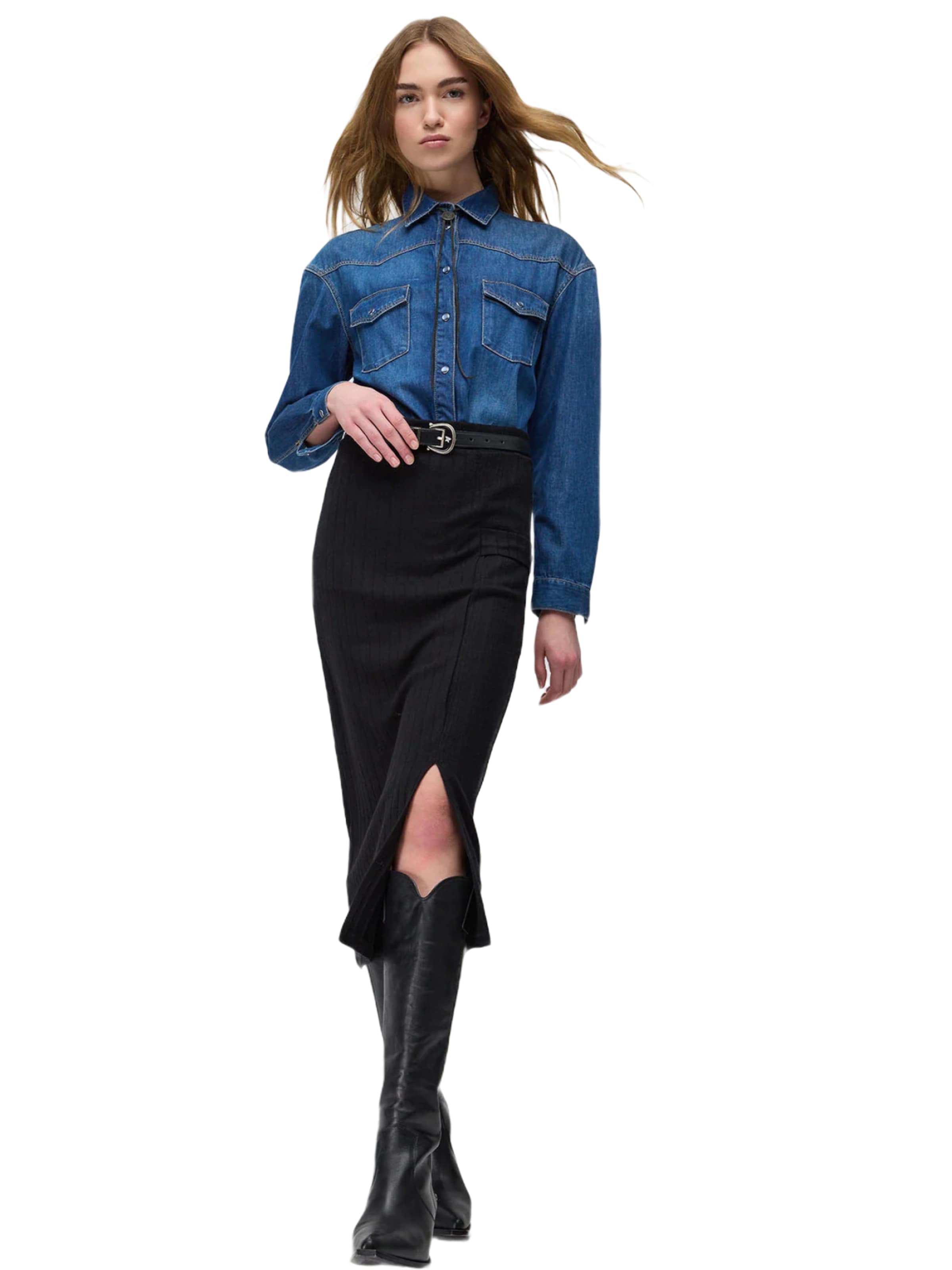 

No Matter What Юбка в черном цвете