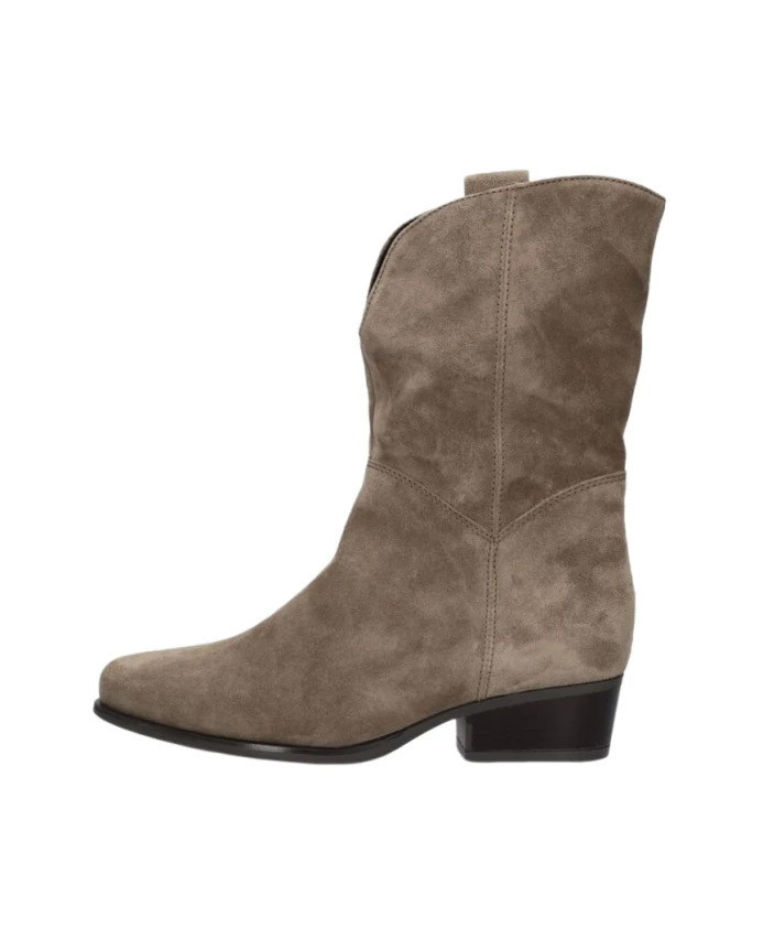 

Сапоги в стиле вестерн из серой замши Gabor, коричневый