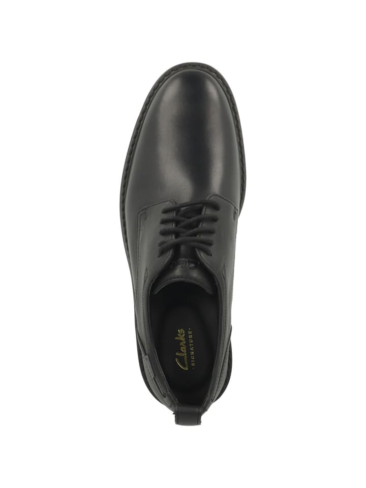 Clarks Деловые туфли Aldwin Lace GTX черного цвета — фото 2