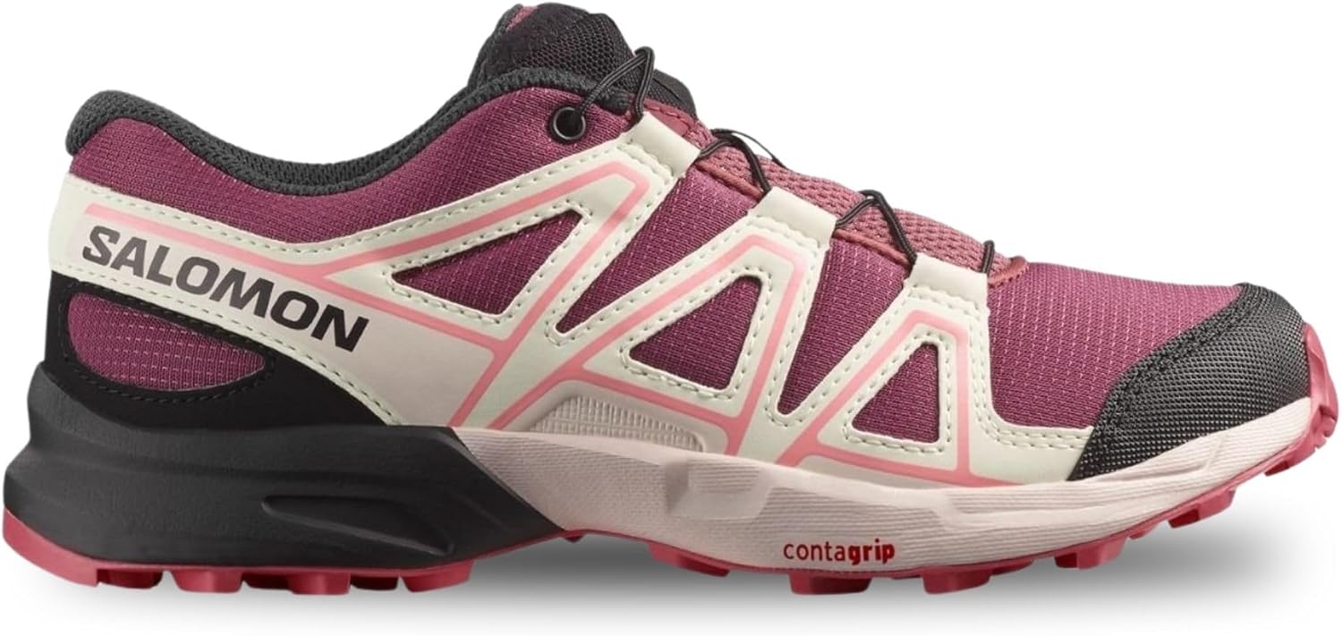 Кроссовки для трейл-раннинга Salomon Kids Speedcross J для детей и подростков, красный/фиолетовый/алый — фото 3