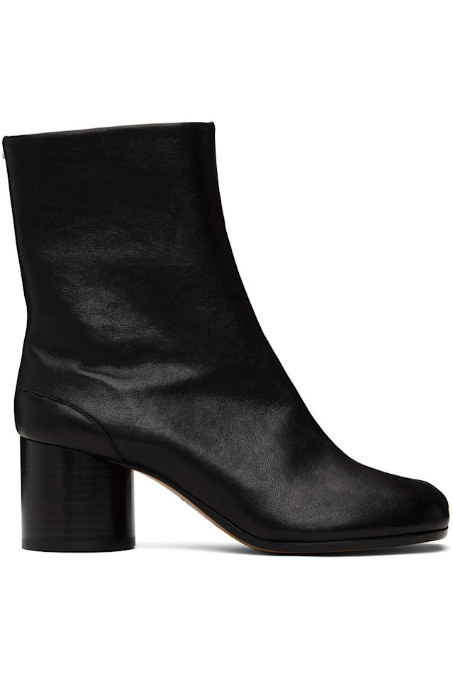 Ботинки Tabi на щиколотке Maison Margiela, черный