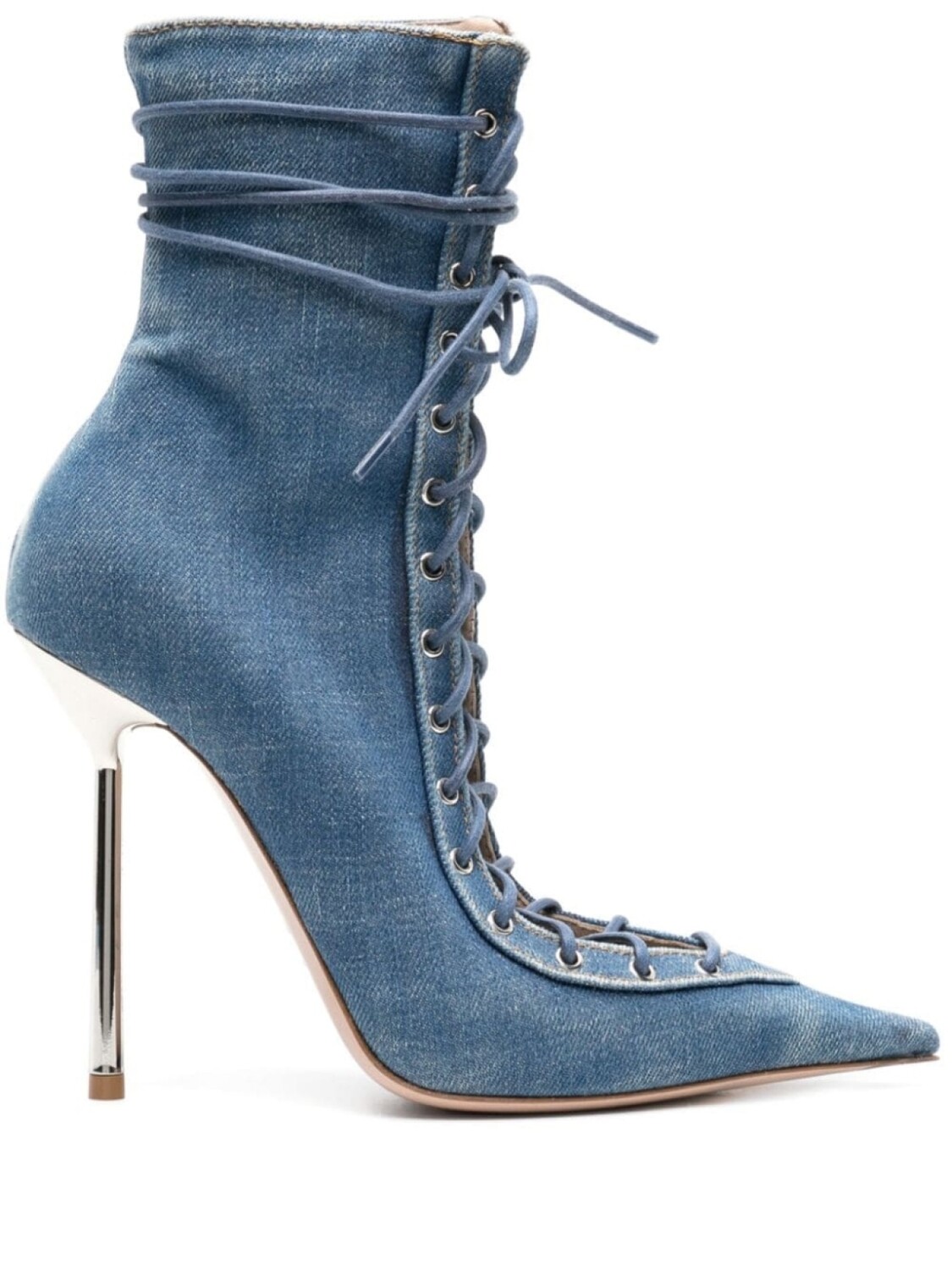 

Le Silla джинсовые ботильоны Colette 120, синий