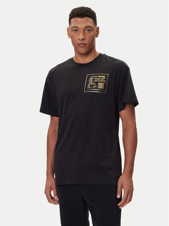 

Футболка loose fit FAEC MTK8362 STE001N Plein Sport, черный