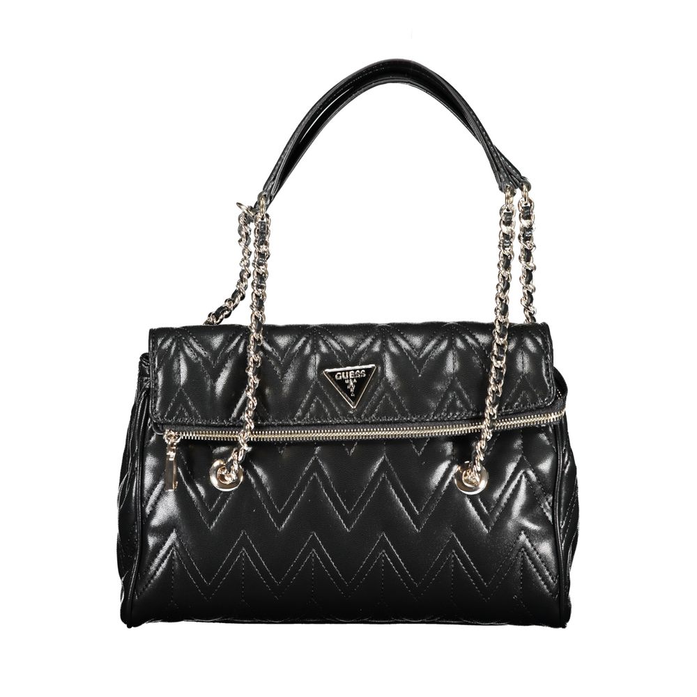 

Черная полиэтиленовая сумка Guess Shoes