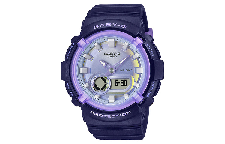 

CASIO Часы G Shock BGA 280DR 2A, Purple Watch Dial