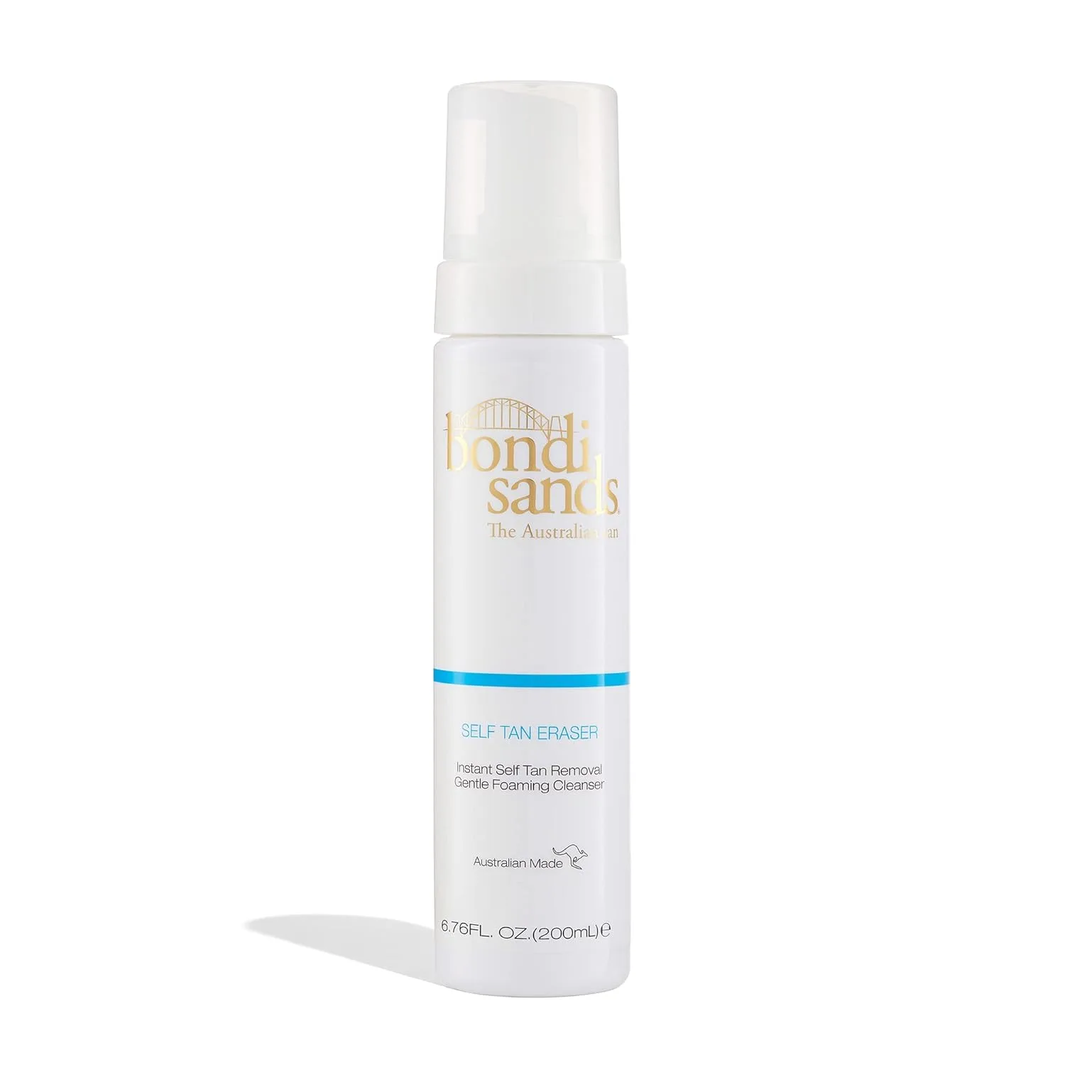 Bondi Sands Self Tan Eraser, увлажняющее очищающее средство для удаления автозагара и подготовки кожи к повторному нанесению, Vegan + Cruelty-Free 1 штука (1 шт.)