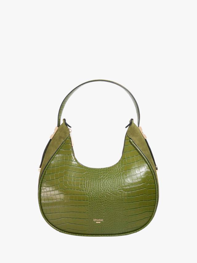 

Сумка через плечо из искусственной кожи крокодила Dune London, Green