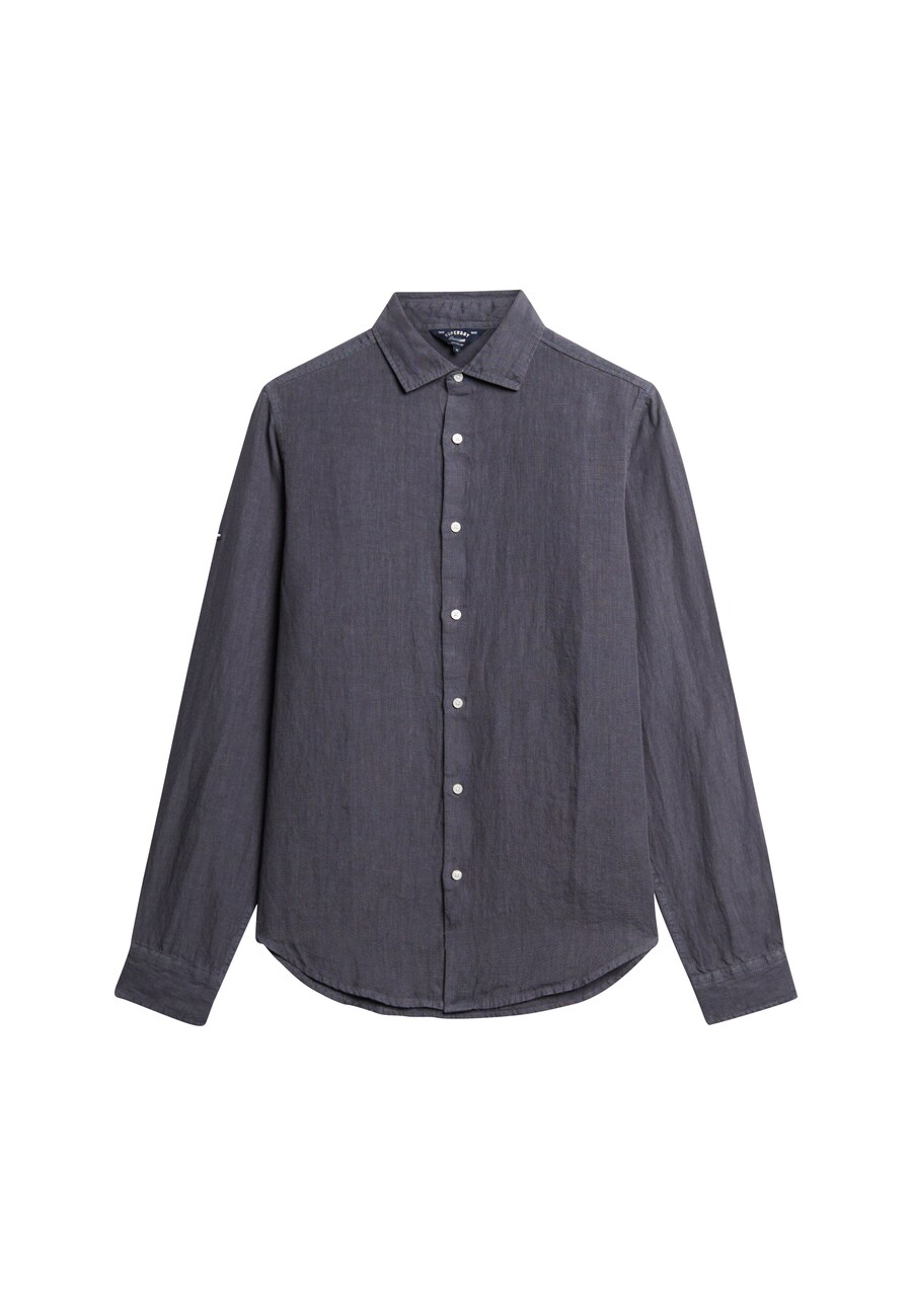 

Рубашка Superdry Regular fit Button Up, антрацит