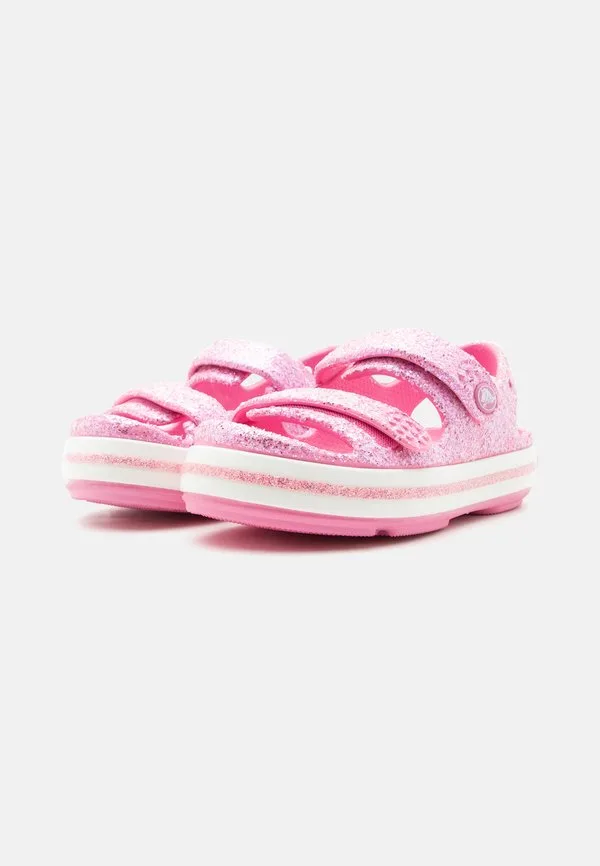 Сандалии crocband cruiser с блестками Crocs, Pink Lemonade — фото 2