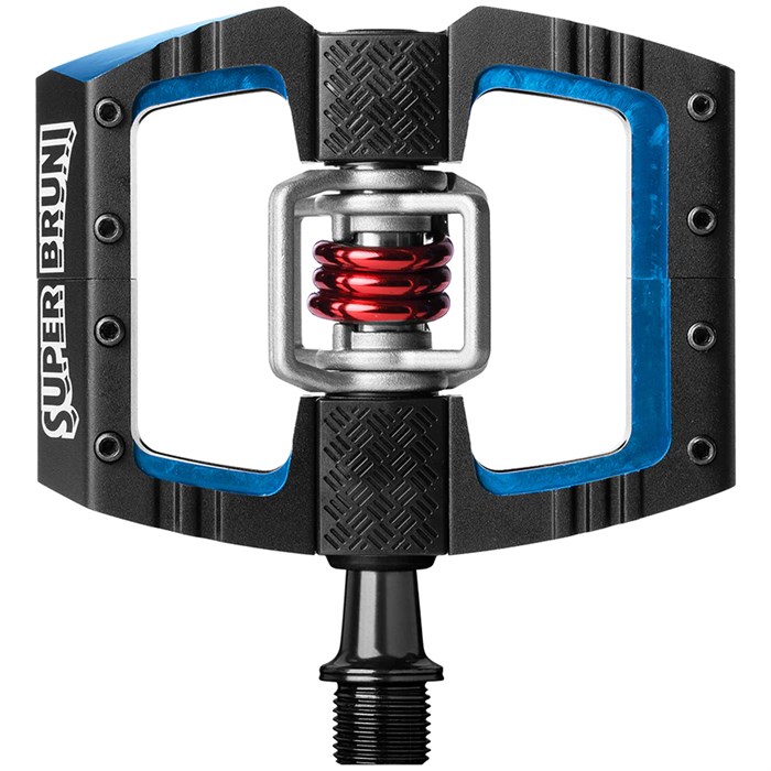 

Педали Mallet dh loic bruni signature edition Crank Brothers, Black/Red/Blue