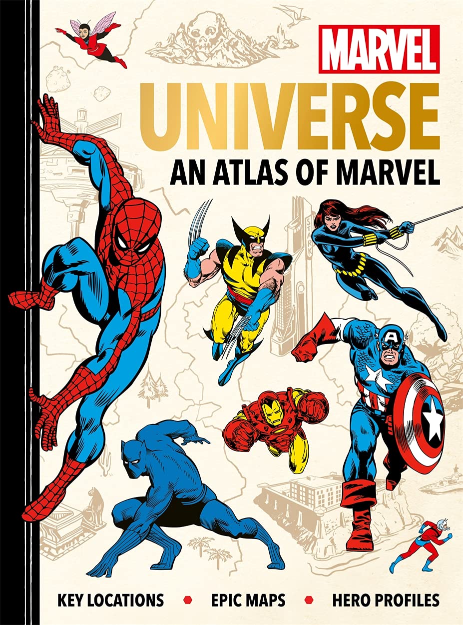 

Marvel Universe: An Atlas of Marvel: Key locations, epic maps and hero profiles (Studio Press)