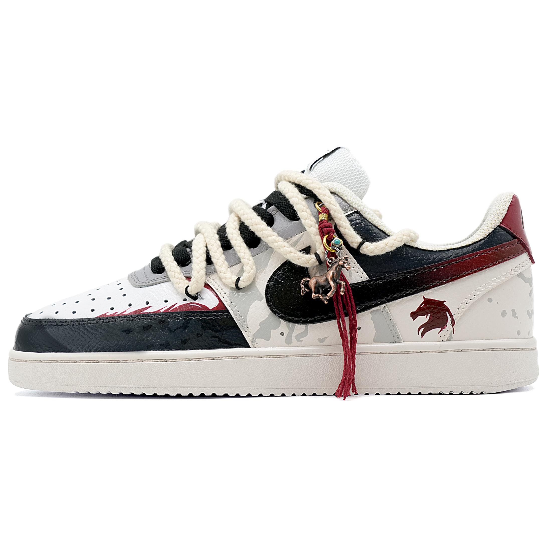 

Nike Кроссовки для скейтбординга Court Vision Abrasion Resistant Balance Low top Unisex Ecru