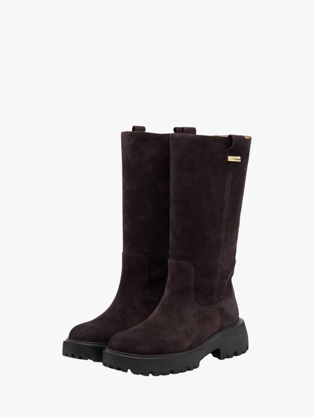 Ботинки Lea из замши с добавлением телячьей кожи WODEN SHOE THE BEAR, Brown — фото 2