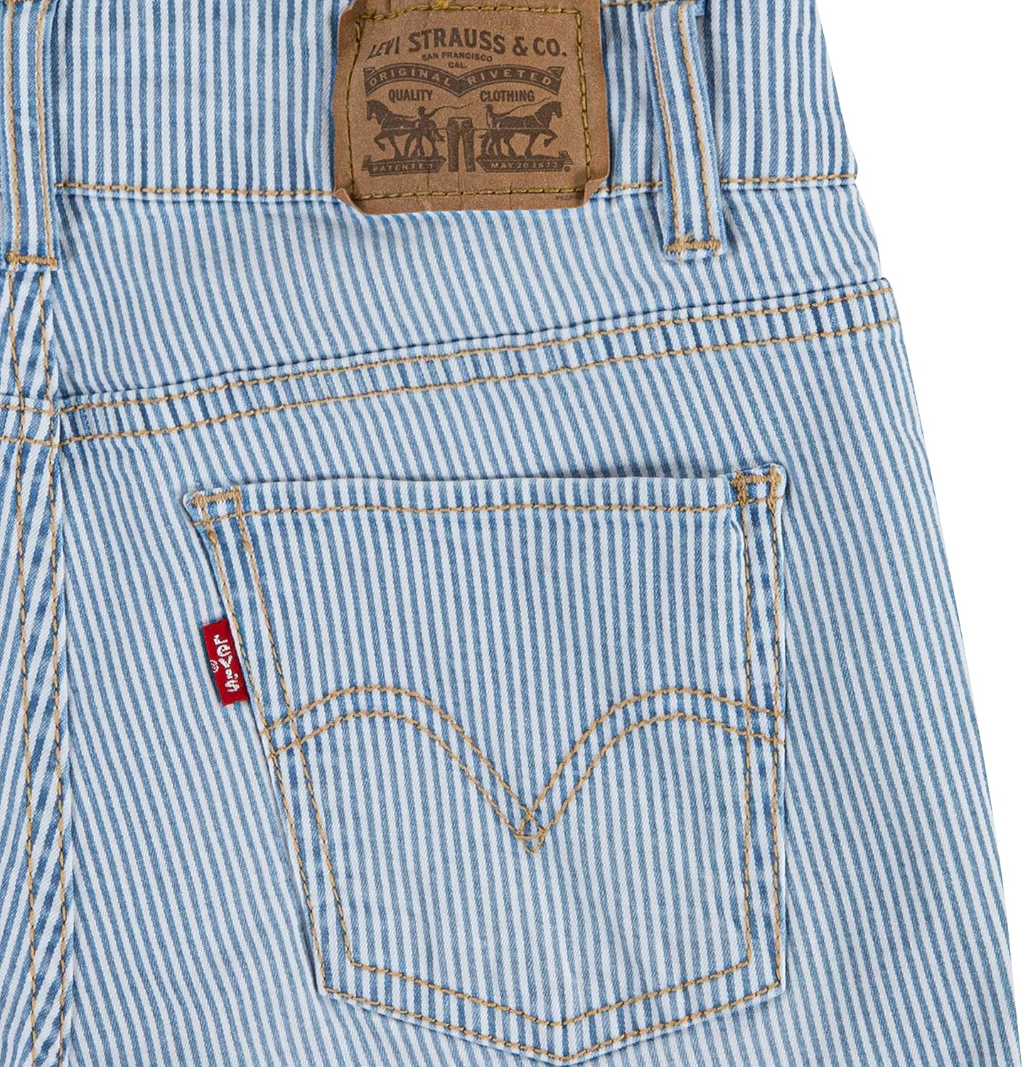 Levi's baby-girls And Baby Denim Shortall, Victory — фото 2
