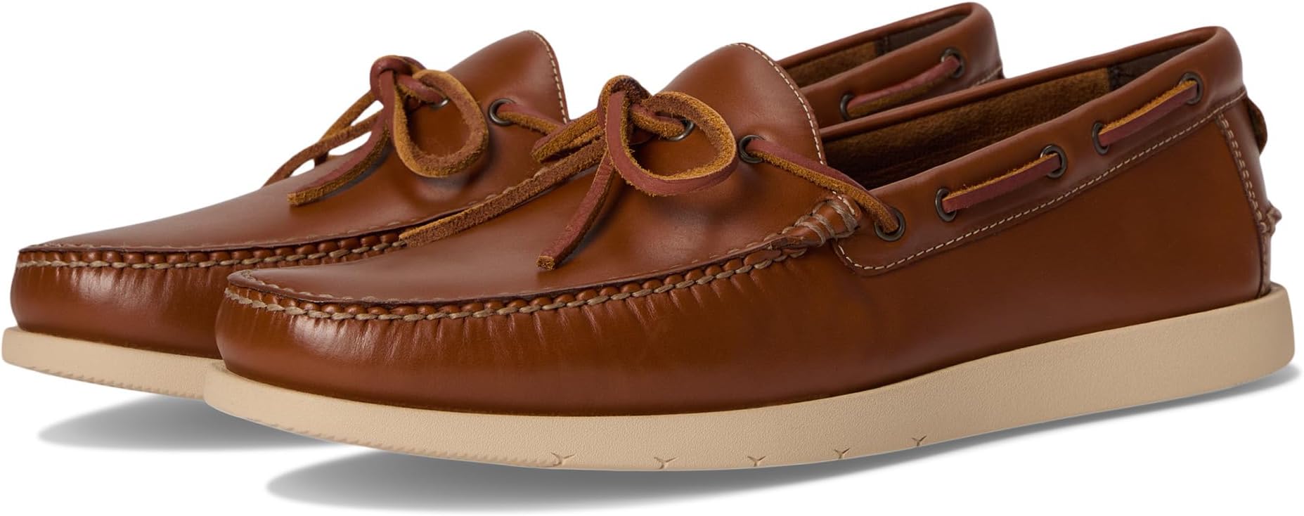 

Лоферы Cole Haan Brower Moc Loafers, цвет British Tan/Oat Water Resistant