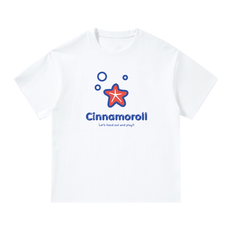 

Футболка Unisex CINNAMOROLL Yugui Dog Sanrio, белый