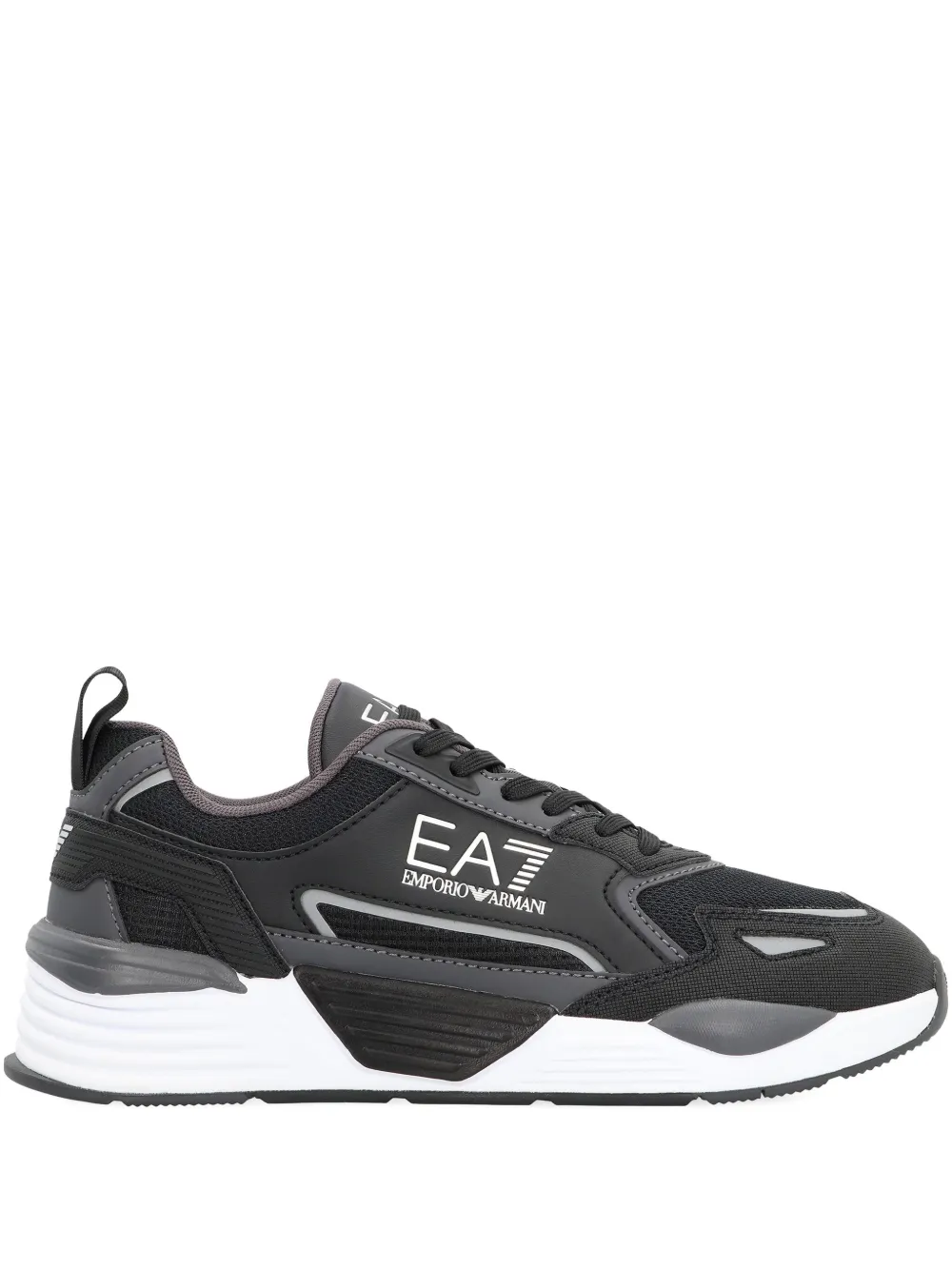 

Низкие кроссовки с логотипом Ace Runner Ea7 Emporio Armani, черный
