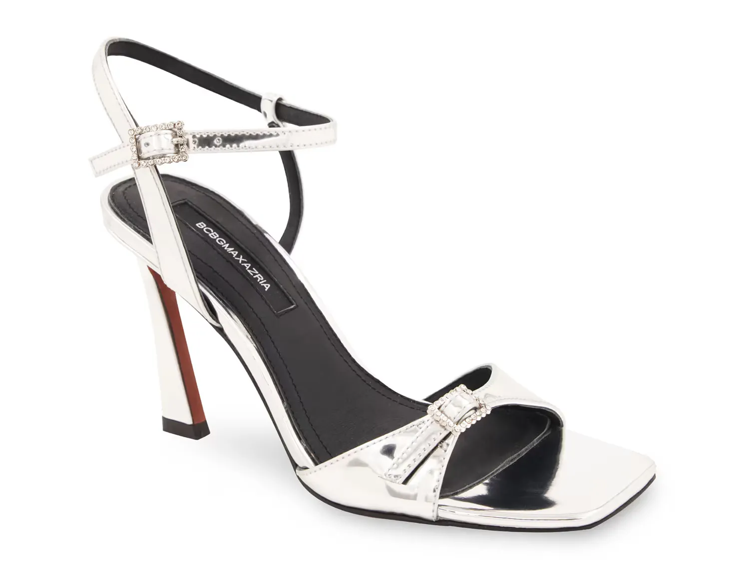 Сандалии Skena Sandal Bcbgmaxazria, серебряный/металлик