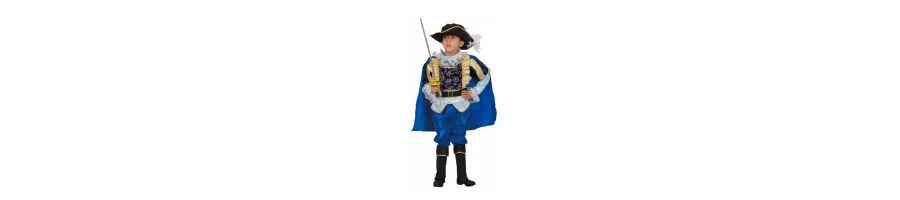 Детский костюм дворянина Dress Up America, синий/золотой — фото 2