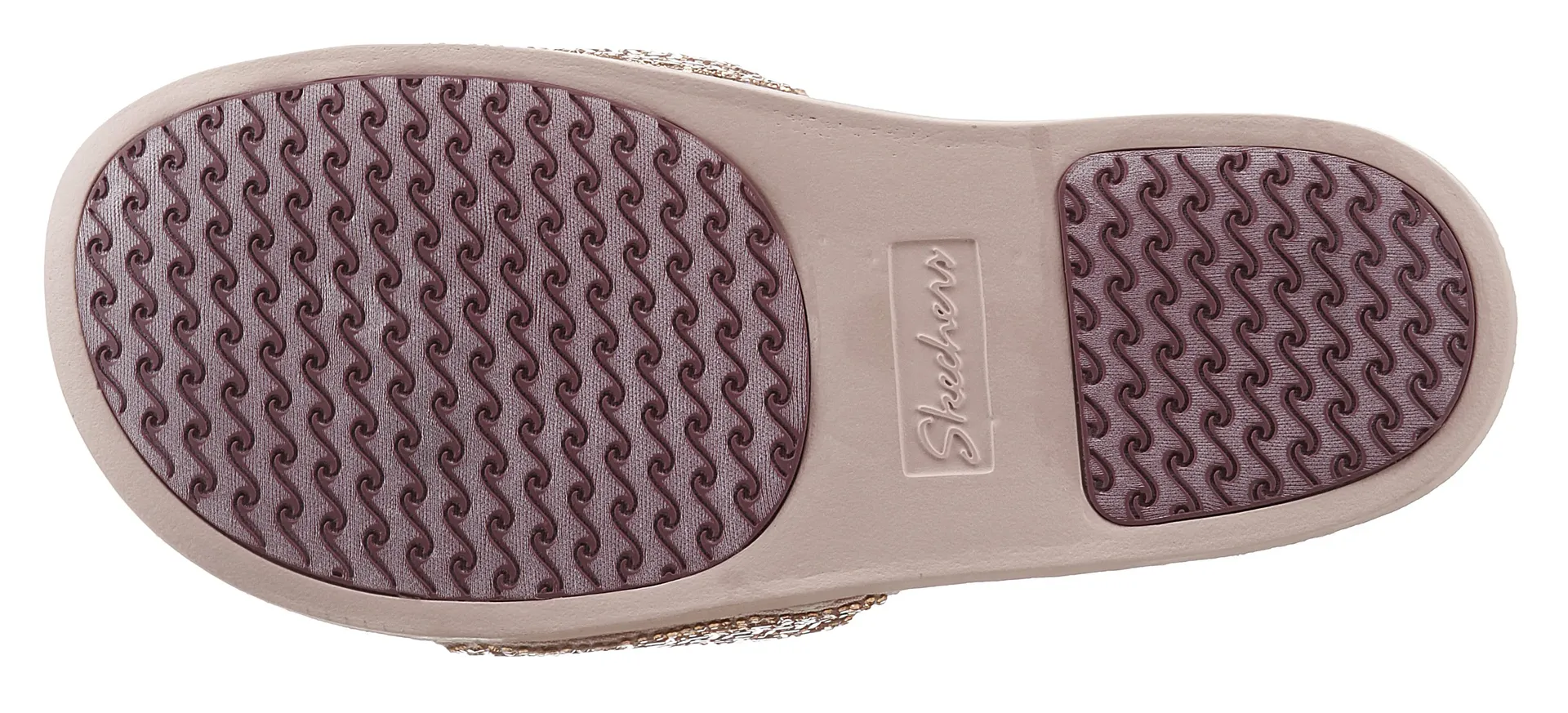 Мюли Skechers "POP UPS NEW SPARK", летняя обувь, тапочки со сверкающей повязкой, цвет Roségoldfarben — фото 3