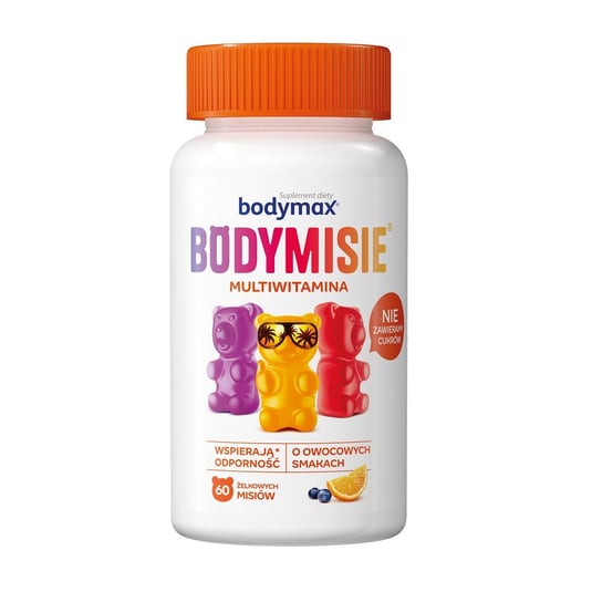 

Bodymax, Bodymisie, желе для детей, поливитаминная БАД, 60 шт.