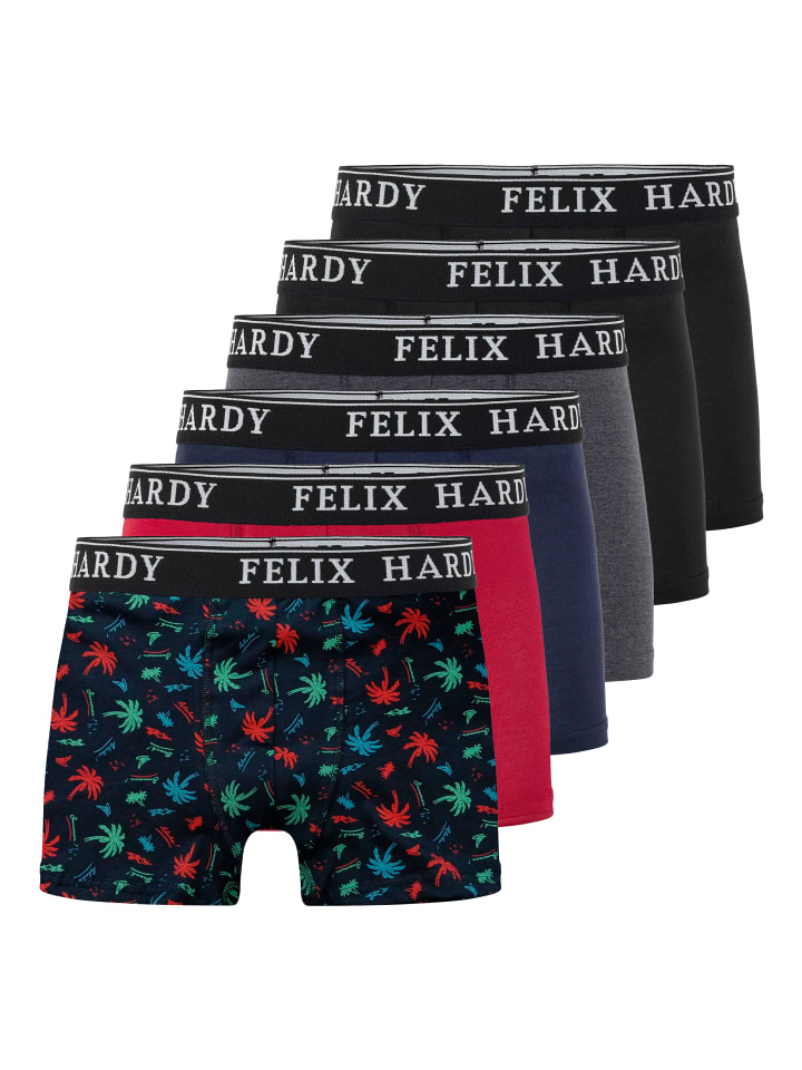 

Трусы боксеры Felix Hardy, цвет schwarz-bordeaux