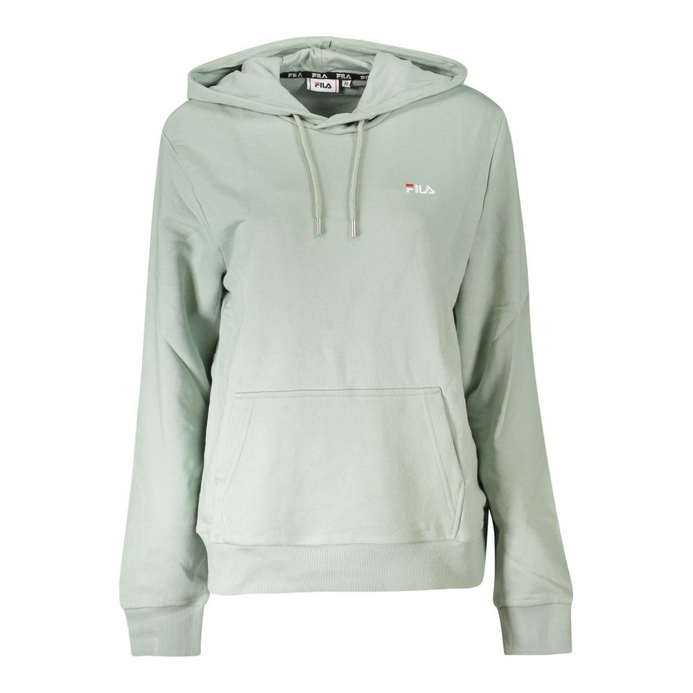 

Зеленый хлопковый свитер Fila