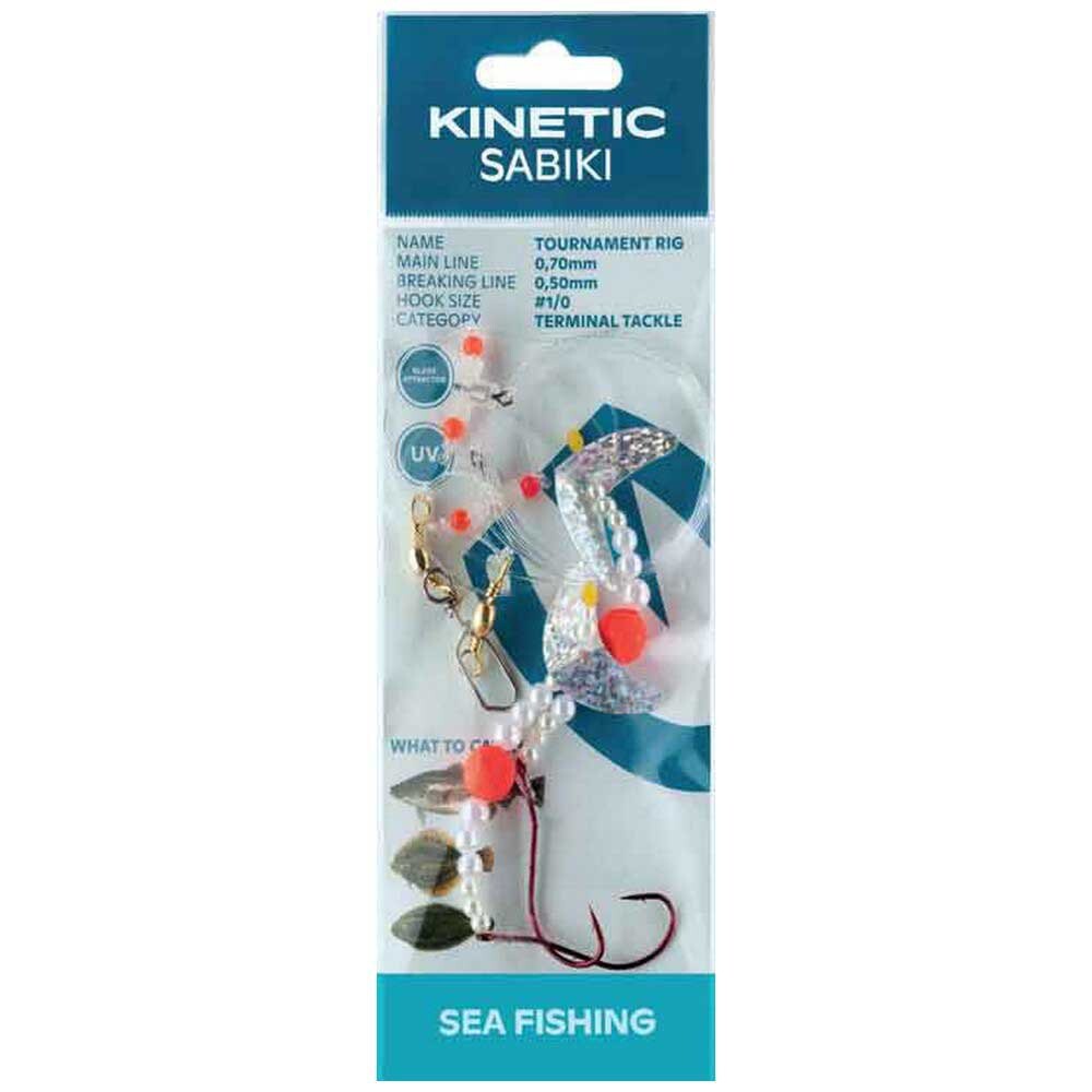 

Оснастки Kinetic Sabiki Tournament, прозрачный