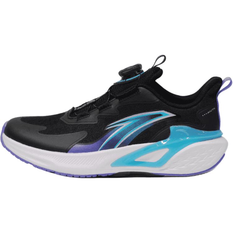 

Antakids Lingyun Low top детские кроссовки Black, Lake Blue, Mysterious Purple