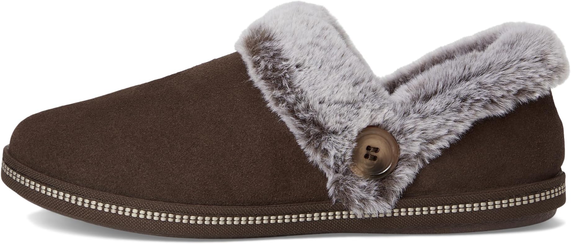 Тапочки SKECHERS Cozy Campfire - French Toast2, цвет Chocolate — фото 4