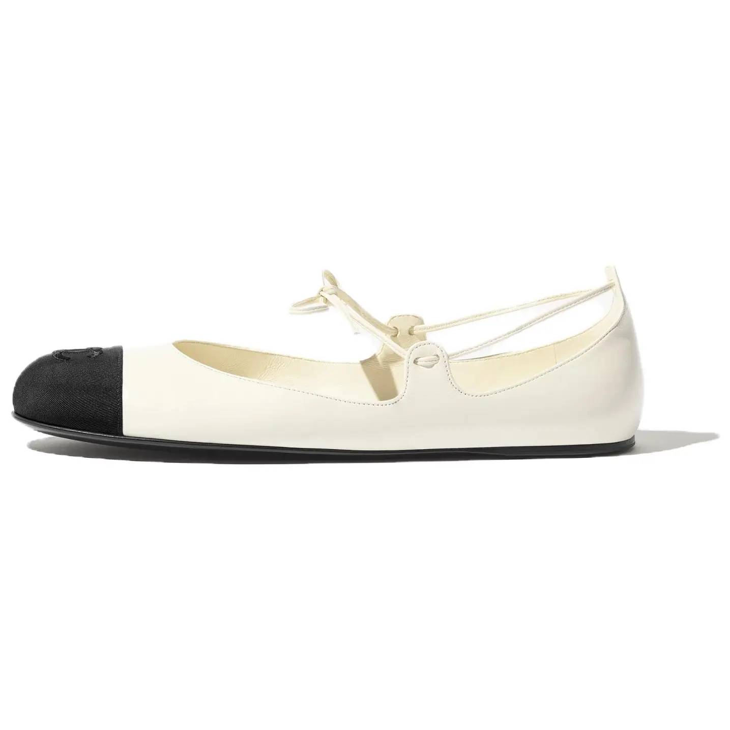 CHANEL Туфли Mary Jane для женщин Ivory White