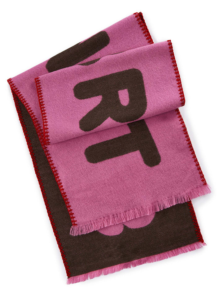 

Шарф Codello, цвет rosa/braun - (l)190 x (b)33 cm